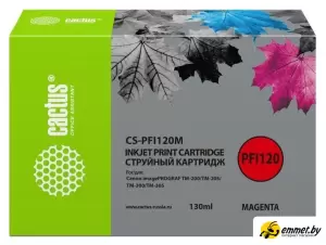 Картридж CACTUS CS-PFI120M (аналог Canon PFI120M) фото