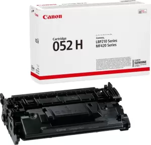 Картридж Canon 052 H для MF421dw/426dw/428x/429x, LBP 212dw/214dw/215x. Чёрный фото
