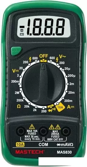 Мультиметр Mastech MAS830 фото
