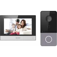 Комплект видеодомофона Hikvision DS-KIS603-P(C) фото