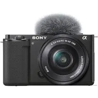 Беззеркальный фотоаппарат Sony ZV-E10L Kit 16-50mm (черный) Беззеркальный фотоаппарат Sony ZV-E10L Kit 16-50mm (черный) фото