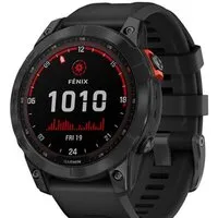 Умные часы Garmin Fenix 7X Solar (сланцево-серый/черный) фото