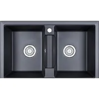 Кухонная мойка Granula GR-8101 (шварц) фото