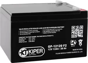 Аккумулятор для ИБП Kiper GP-12120 F2 (12В/12 А·ч) фото