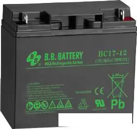 Аккумулятор для ИБП B.B. Battery BC17-12 (12В/17 А·ч) фото
