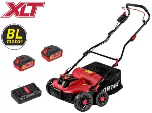 Газонокосилка Wortex Скарификатор-аэратор Wortex CAE 3736 ALL1 XLT Set 1334877 (с 2-мя АКБ)  фото