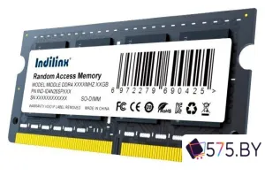 Оперативная память Indilinx 8ГБ DDR4 SODIMM 3200 МГц IND-ID4N32SP08X фото