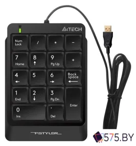 Цифровой блок A4Tech FK13P (черный) фото