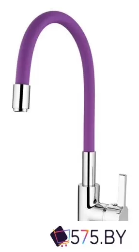 Смеситель Ledeme H98 L4898-8 (фиолетовый/хром) фото