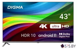 Телевизор Digma DM-LED43UBB41 фото