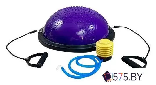 Балансир Calviano Bosu Ball 58 см (фиолетовый) фото