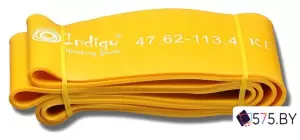 Фитнес резинка Indigo Кроссфит 97660 IR (желтый) фото