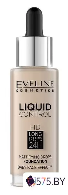 Тональная основа Eveline Cosmetics Liquid Control 010 фото