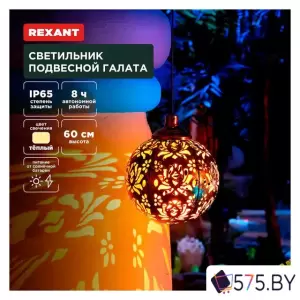 Уличный подвесной светильник Rexant Галата 602-2403 фото