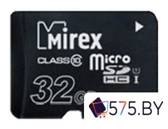 Карта памяти Mirex microSDHC UHS-I (Class 10) 32GB [13612-MCSUHS32] фото