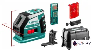 Лазерный нивелир KRAFTOOL CL-70-4 34660-4 (с держателем и детектором, кейс) фото