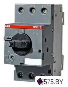 Выключатель автоматический ABB MS116-6.3 50кА 1SAM250000R1009 фото