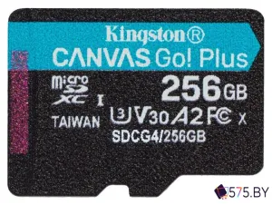 Карта памяти Kingston Canvas Go! Plus microSDXC 256GB SDCG4/256GBSP фото