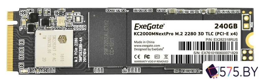 SSD ExeGate Next Pro 240GB EX282318RUS фото