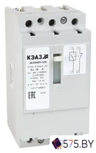 Выключатель автоматический КЭАЗ 25А 12Iн АЕ2046М-100 У3 400В AC 104621 фото