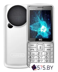 Кнопочный телефон BQ BQ-2810 Boom XL (серебристый) фото