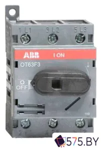 Выключатель нагрузки ABB OT63F3 63А 3P 3M 1SCA105332R1001 фото