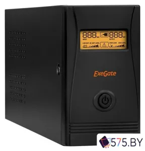 Источник бесперебойного питания ExeGate SpecialPro Smart LLB-600.LCD.AVR.2SH.RJ.USB EP285580RUS фото