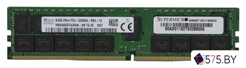 Оперативная память Hynix 64ГБ DDR4 3200 МГц HMAA8GR7AJR4N-XN фото