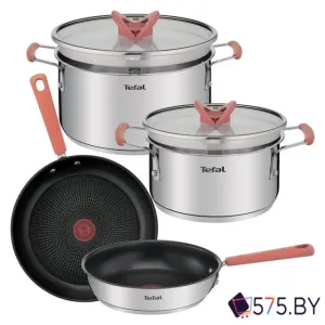 Набор кастрюль Tefal Opti'Space G720S604 фото