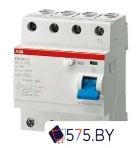 Устройство защитного отключения ABB F204 4P 40A 30mA 6kА 4М 2CSF204001R1400 фото