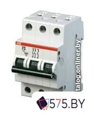 Выключатель автоматический ABB S 203 3P С 40А 6кА 3M 2CDS253001R0404 фото