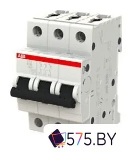 Выключатель автоматический ABB S203-B50 3P B 50A 6kA 3M 2CDS253001R0505 фото