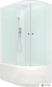 Душевая кабина Domani-Spa Delight Slim 128 High L DS01DS128LHWM00 фото