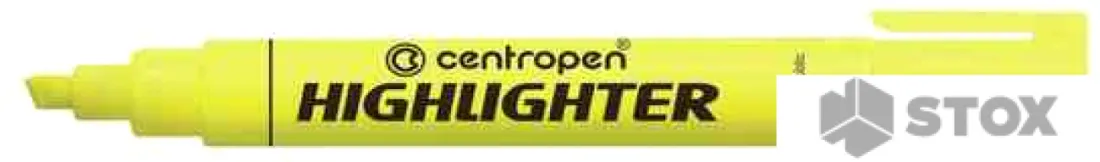 Текстовыделитель Centropen Fax 8852 0051 (желтый) фото