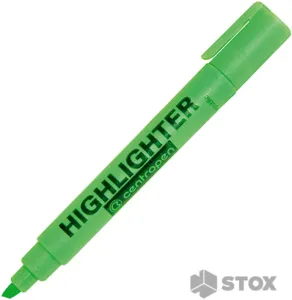Текстовыделитель Centropen Fax 8852 0059 (зеленый) фото
