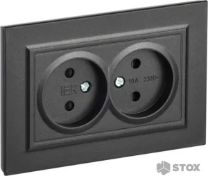 Розетка IEK Brite BR-R23-10-K02-F фото