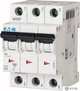 Выключатель автоматический Eaton PL6-B32/3 3P 32A B 6kA 3M 286592 фото
