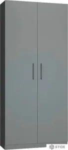 Шкаф распашной Макс Стайл Smart Egger 219x100x35 (серый асфальт U732 ST9) фото