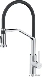 Смеситель Omoikiri Makkari 2 Plus-SB-C-BL (хром/черный) фото
