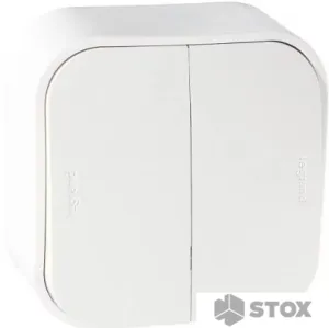 Выключатель Legrand Quteo 7 822 02 (белый) фото