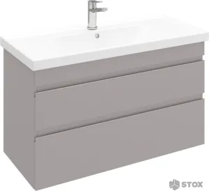 Laparet Тумба под умывальник Sargas 100 LS-WCAB-100-416 (меринос матовый) фото