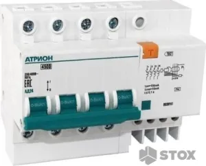Дифференциальный автомат Атрион АД24 40А 100мА AD24-40-100 фото