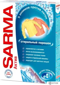 Стиральный порошок Sarma Актив Горная свежесть 400 г фото
