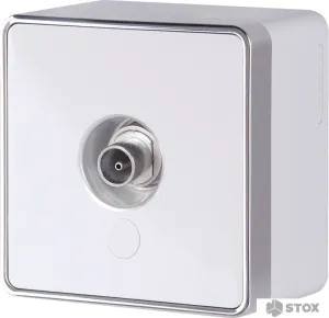 Розетка телевизионная Werkel Gallant WL15-21-01 (белый) фото