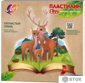 Пластилин Луч Zoo 30С 1809-08 (24 цв) фото