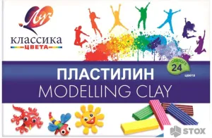 Пластилин Луч Классика 28С 1642-08 (24 цв) фото