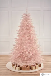 Ель Max Christmas Литая Розовая (1.8м) фото