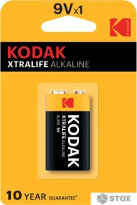 Батарейка Kodak Xtralife 9V/6LR61/LR22 Alkaline 9V 30952010 фото