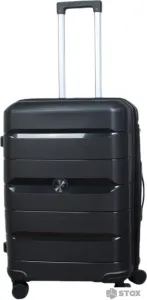 Чемодан-спиннер Eurobags PP-N95 (L, черный) фото