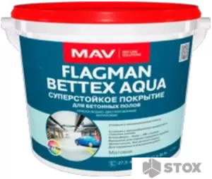 Краска Flagman Bettex Aqua 5 л (белый матовый) фото